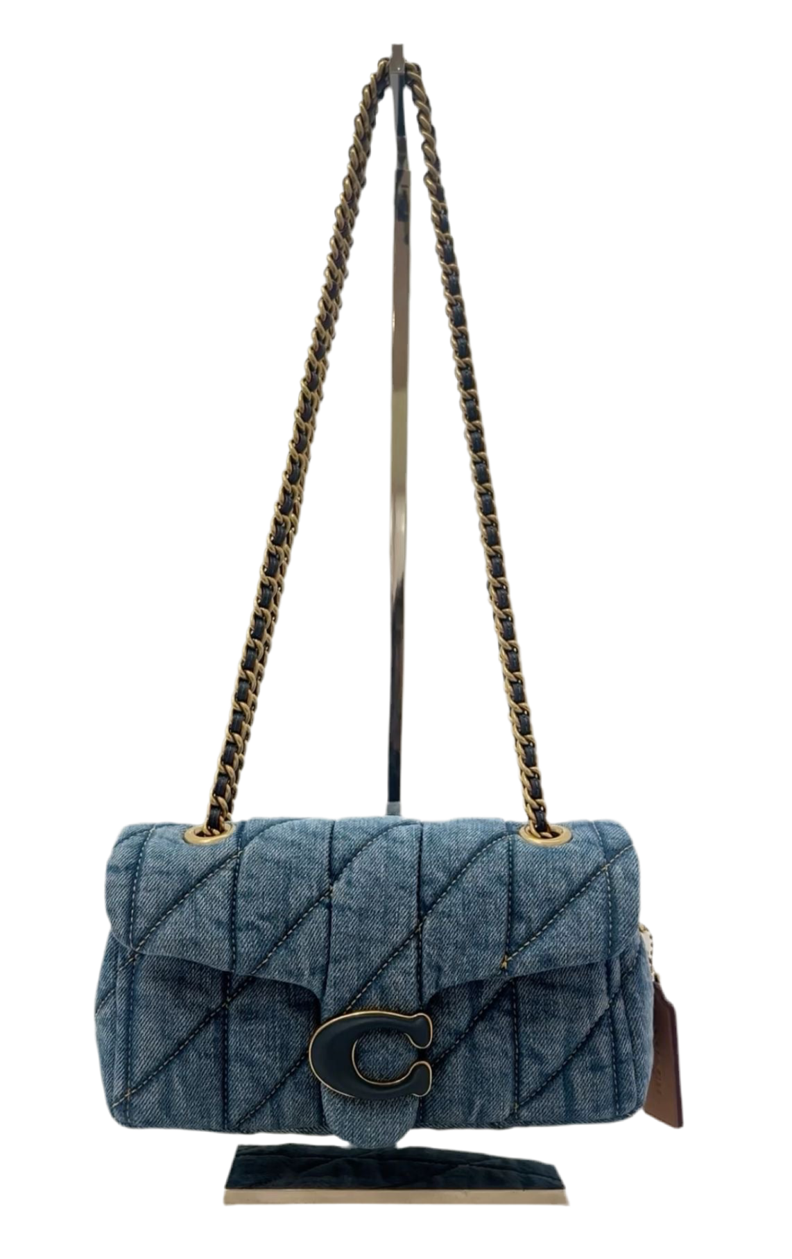 Denim Coach Shoulder Bag