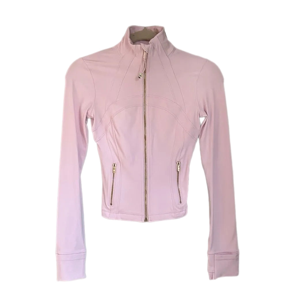 Pink Organza (Gold Zip) Jacket